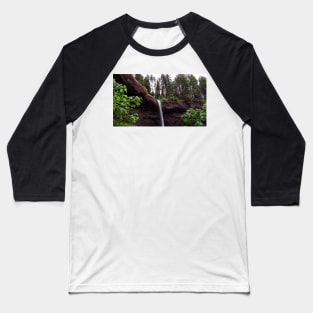 Silver Falls State Park Oregon Baseball T-Shirt